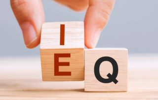 Building block changing from "IQ" to "EQ" for emotional intelligence